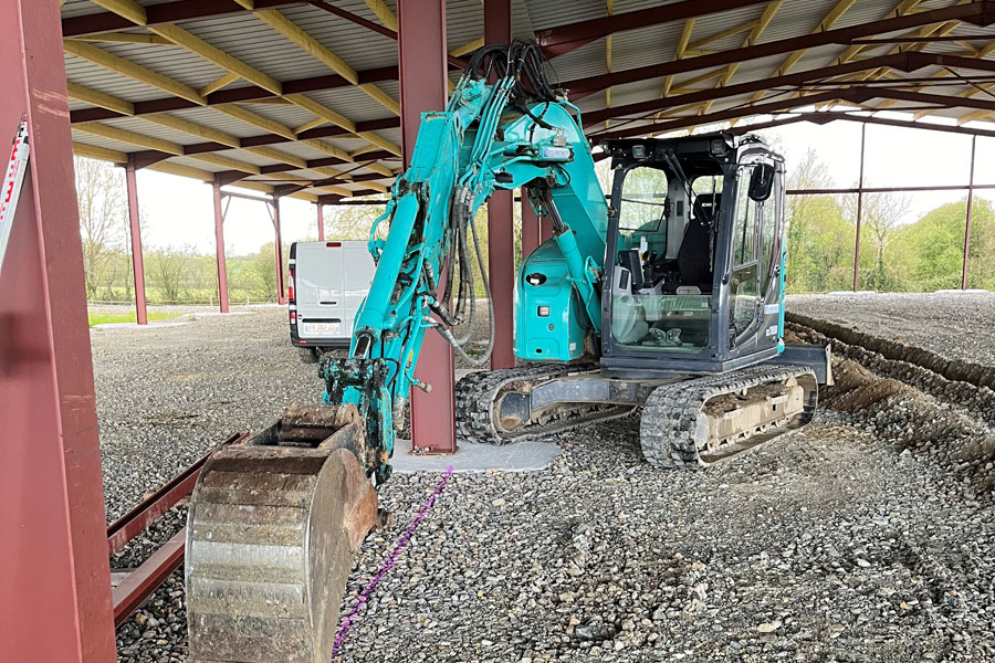 Sansoucy, travaux agricoles à Saffré (44)